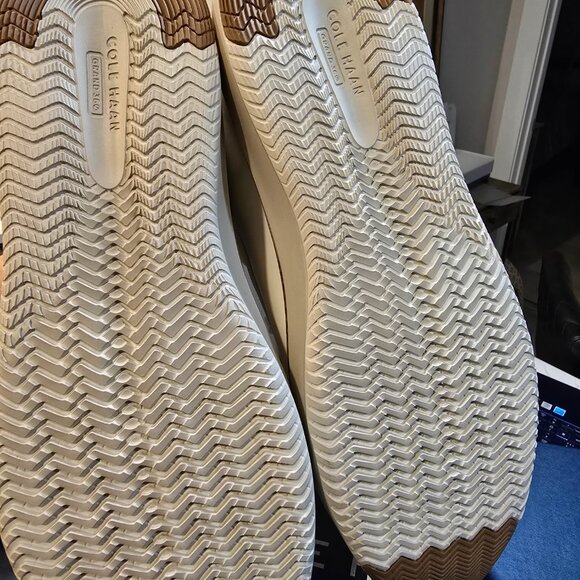 Cole Haan GrandPro Topspin Sneaker - Ivory/Caramel Mens Sz 10 US [C39656] NEW - Picture 8 of 14